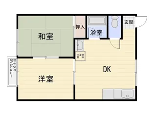 ルミエール7【1階】の間取り