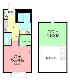 星の子ガーデン【2階】の間取り