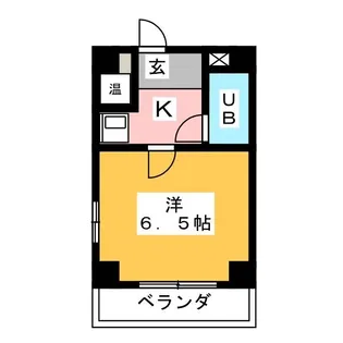 ラルジュ鳥見【5階】の間取り