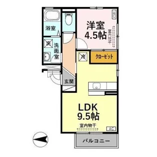 OWL House【3階】の間取り