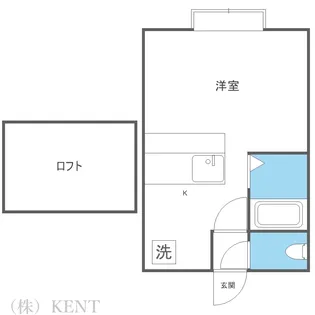 ベルメゾン琴似B棟【3階】の間取り