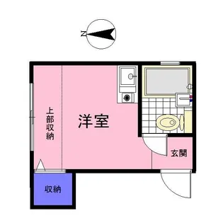 ハイツ上の台【2階】の間取り
