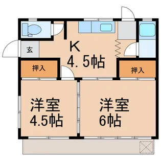 栃木県下都賀郡壬生町至宝2【一戸建】の間取り