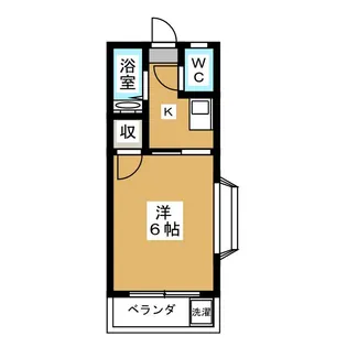 ハイム牧丘【2階】の間取り