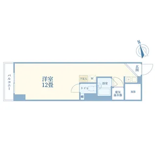 DIKマンション新橋【2階】の間取り