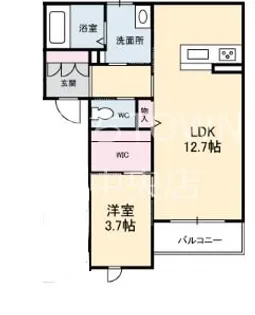 Casa Regio【1階】の間取り