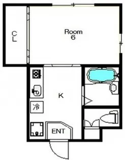 ラフィーネメゾン梅里【1階】の間取り