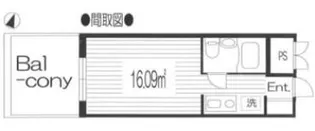 メゾン・ド・オルネ【4階】の間取り