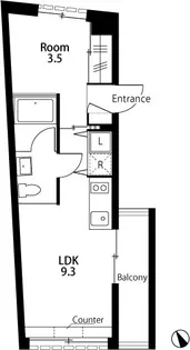 朱合院【2階】の間取り