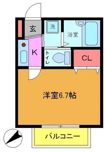 フォルス12【1階】の間取り