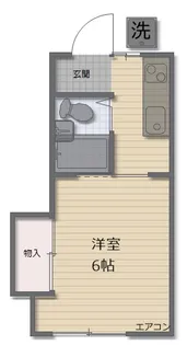 千葉県館山市稲【アパート】の間取り