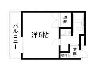 ルビナス竹澤【4階】の間取り