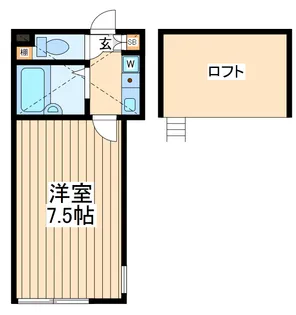 エスポワール【2階】の間取り