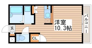 ガーデンハイツ【3階】の間取り