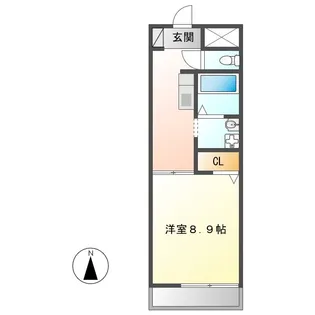 トリニティM3【2階】の間取り