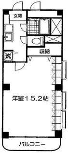 三愛ビル 竹館【4階】の間取り