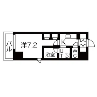 シーズンフラッツ押上サウス【8階】の間取り