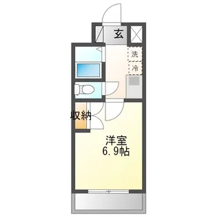 シャトレ51【3階】の間取り