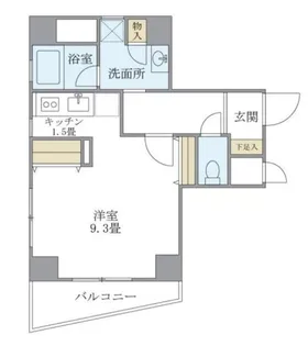 東京都台東区浅草3【マンション】の間取り