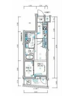 メインステージ成増II【2階】の間取り
