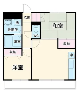 ブレストヒルズ篠原【3階】の間取り
