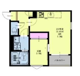 REGALEST泉中央W【2階】の間取り