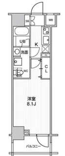 東京都墨田区緑4【マンション】の間取り
