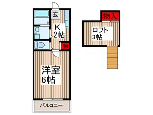 レッツホームズ【1階】の間取り