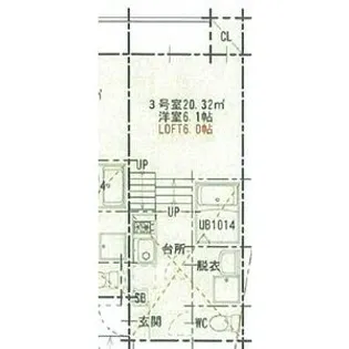 Y’s stage 吹上【2階】の間取り