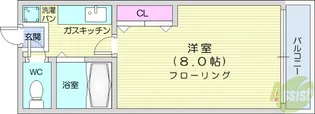 リョウヒルズ【2階】の間取り