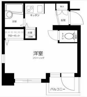 フェニックス目黒【3階】の間取り
