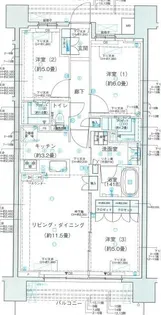 神奈川県三浦市南下浦町上宮田【マンション】の間取り