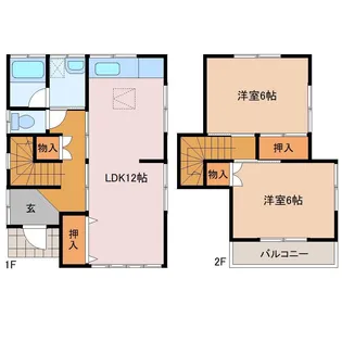 千葉県市原市五所【一戸建】の間取り