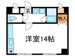 アビタシオン鴨川【2階】の間取り