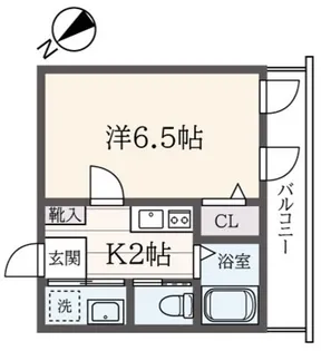 ソリッドリファイン稲田堤【3階】の間取り