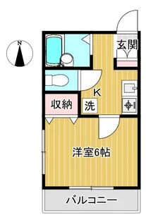 テラスシャルマン【1階】の間取り