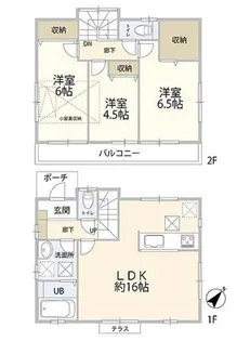 東京都調布市深大寺東町1【一戸建】の間取り