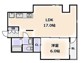 夕陽ヶ丘サンセット【7階】の間取り