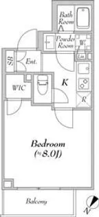 ルネサンスコート高田馬場Calme【4階】の間取り
