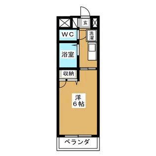 東京都大田区蒲田5【マンション】の間取り