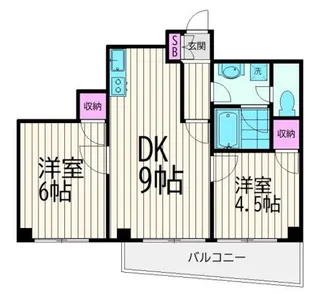 ロアジス【2階】の間取り