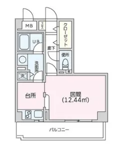 三番町天竹ビル【3階】の間取り