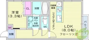 sol levante【2階】の間取り