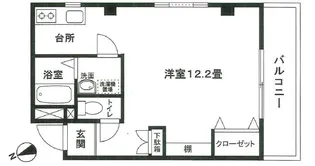 深川富岡七番館【1階】の間取り