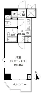 ルーブル鷺宮六番館【3階】の間取り