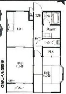 エトワール町田【1階】の間取り