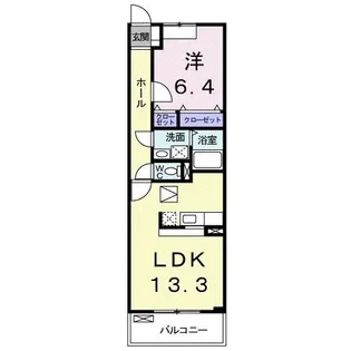 メゾン・エスポワール【2階】の間取り