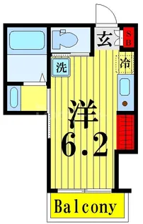 アレン千住寿【2階】の間取り