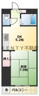 メゾンマホ【3階】の間取り