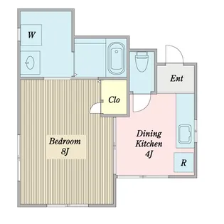 メゾン・エム【1階】の間取り